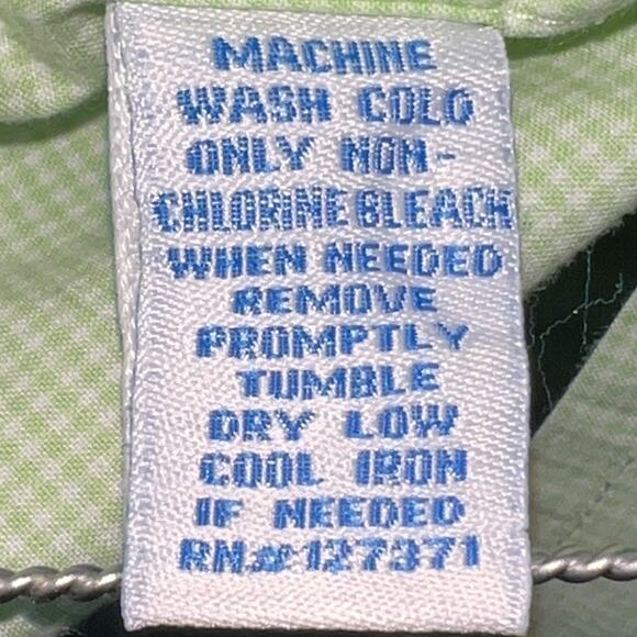 Coast Pawleys Island Classic Button Down Collar Dress Shirt Green Men's Size LG - Picture 6 of 6